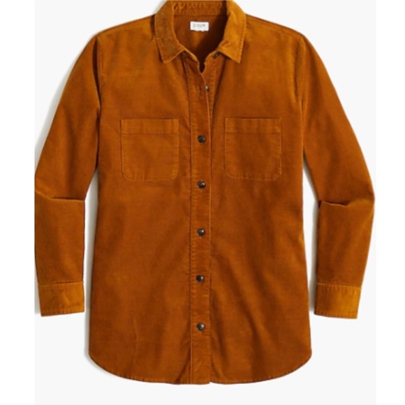 Brand New J.Crew Corduroy Shirt-Jacket - Picture 1 of 3